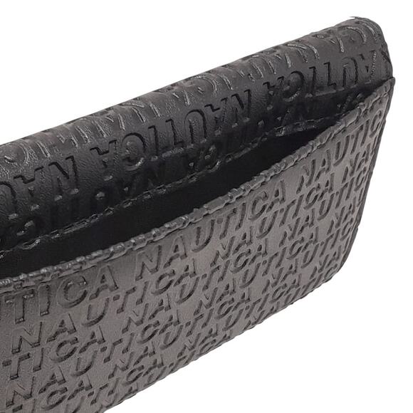 Nautica flap wallet in black for women - Picture 5 of 6